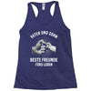vater und sohn Racerback Tank