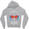 i've got you in my sights Zipper Hoodie
