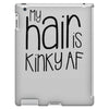 my hair is kinky af iPad 3 and 4 Case