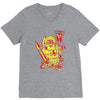 knight owl V-Neck Tee