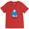 new! mens 'sloth' V-Neck Tee