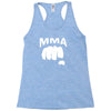 fighting mixed martial arts fist Racerback Tank