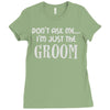wedding day stag night marriage Ladies Fitted T-Shirt