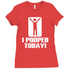 novelty funny humor tee graphic Ladies Fitted T-Shirt