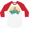 ride and surf 3/4 Sleeve Shirt
