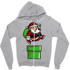 santa jumps Zipper Hoodie