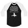 i'm tired of football! 3/4 Sleeve Shirt