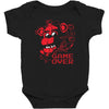 five nights at freddy's pizzeria game over Baby Bodysuit