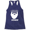 people without beard Racerback Tank