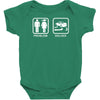 drifting   problem solved mens funny Baby Bodysuit