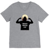 khabib nurmagomedov silouhette V-Neck Tee