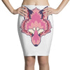 pink foxy Pencil Skirts