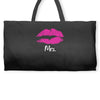 Mrs with heart dot (Mr and Mrs set) Weekender Totes