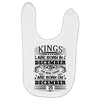 Real Kings Are Born On December 25 Baby Bibs