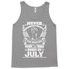 Never Underestimate Dog Rescuer Who Was Born July Tank Top