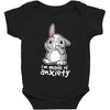bunny anxiety Baby Bodysuit