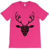 poly deer black T-Shirt