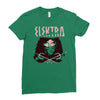 crimson red Ladies Fitted T-Shirt