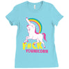 unicorn funny Ladies Fitted T-Shirt