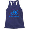 my boys can swim Racerback Tank
