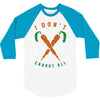 i don't carrot all 3/4 Sleeve Shirt