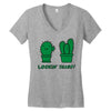 lookin' sharp Women's V-Neck T-Shirt