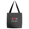 i love my bichonpoo Tote Bags