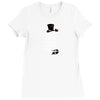 keep calm, we're all mad here Ladies Fitted T-Shirt
