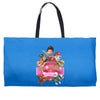 paw patrol birthday girl brother Weekender Totes