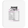June Girl Facts Cancer Mousepad
