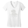 octopus (2) Women's V-Neck T-Shirt