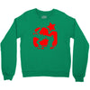 eric cantona, kungfu, manu Crewneck Sweatshirt