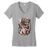 nightmare de los muertos Women's V-Neck T-Shirt