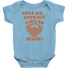 love me love my ginger beard Baby Onesie