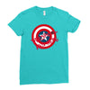 deadpool was here (captain america) Ladies Fitted T-Shirt