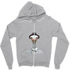 Deve kuşu 2 Zipper Hoodie