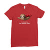 super lazy Ladies Fitted T-Shirt
