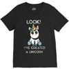look i've created a unicorn V-Neck Tee