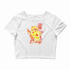 knight owl Crop Top