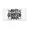 Boef en de Gelogeerde Aap License Plate