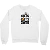 cats cats cats Crewneck Sweatshirt