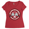 my son are clones mother of twins club Women's Triblend Scoop T-shirt
