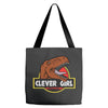 Clever Girl Tote Bags
