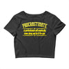 proactive procrastinator Crop Top