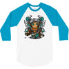 mnk never die 3/4 Sleeve Shirt