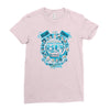 awesome 80's Ladies Fitted T-Shirt