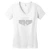 nbc psych fist bump Women's V-Neck T-Shirt