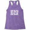i may be old but ... see all the cooll bands Racerback Tank