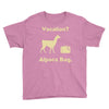 vacation, alpaca bag Youth Tee