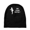 can i clean for you Baby Beanies